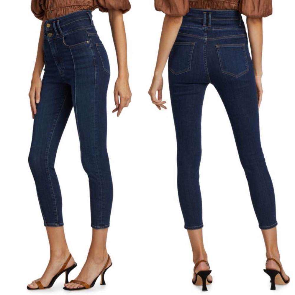 FRAME Le Catroux Cigarette Jeans in Dublin, Size 24 New w/Tag Retail $248